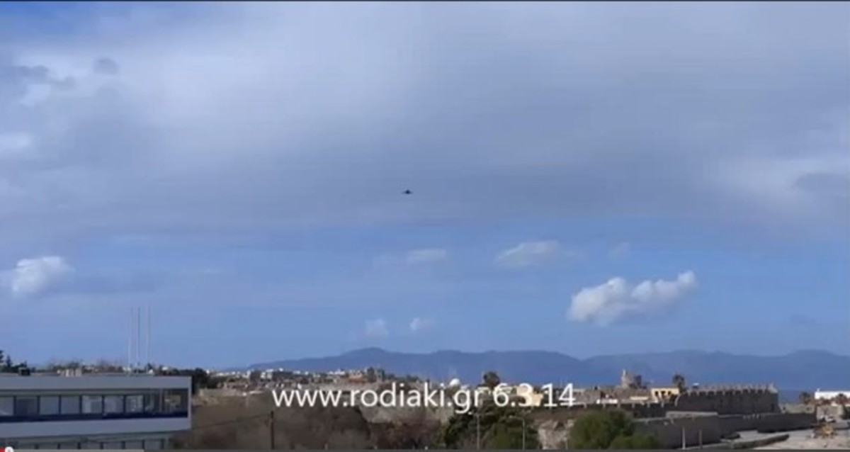 Πτήσεις F-16 στη Ρόδο