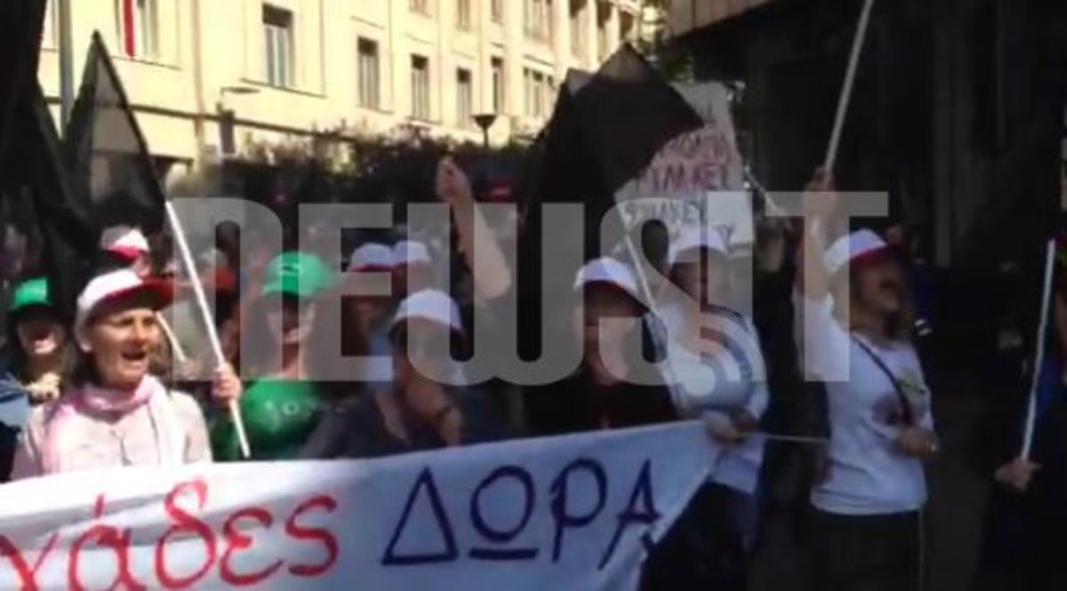 Η πορεία στην Αθήνα