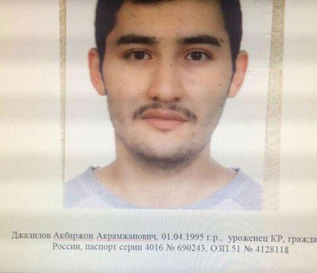Αγία Πετρούπολη: Αναγνωρίστηκε ο βομβιστής αυτοκτονίας – Ρώσος πολίτης από το Κιργιστάν