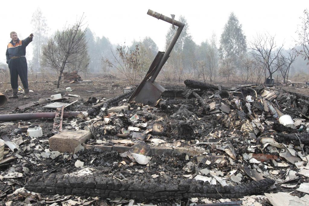 Ένας νεκρός από τις πυρκαγιές στη Ρωσία