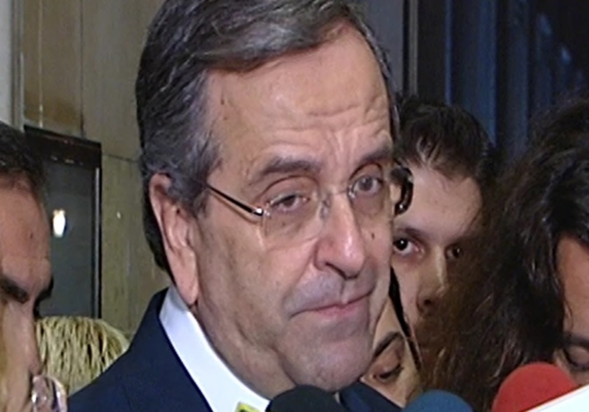 Σαμαράς: Είναι μία ιστορική στιγμή – Για όλα τα άλλα την αγάπη μου…