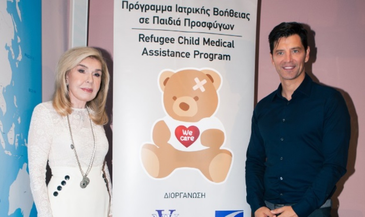 Mαριάννα Βαρδινογιάννη – Σάκης Ρουβάς: Ενώνουν τις δυνάμεις τους για τα παιδιά των προσφύγων!
