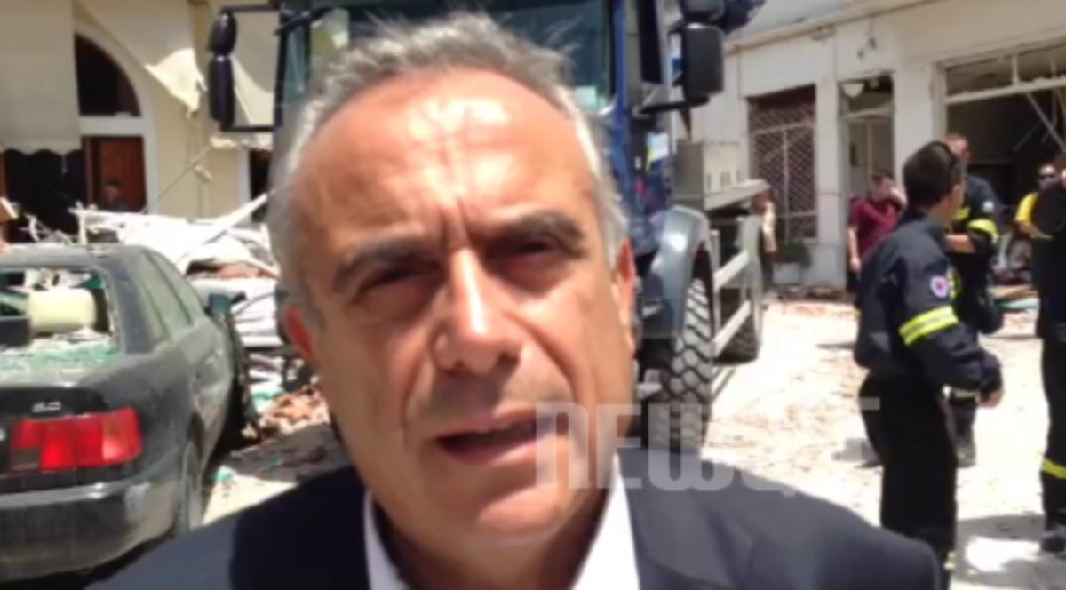 Έκρηξη στη Σαλαμίνα