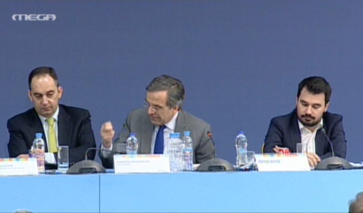 Η συγκίνηση Σαμαρά