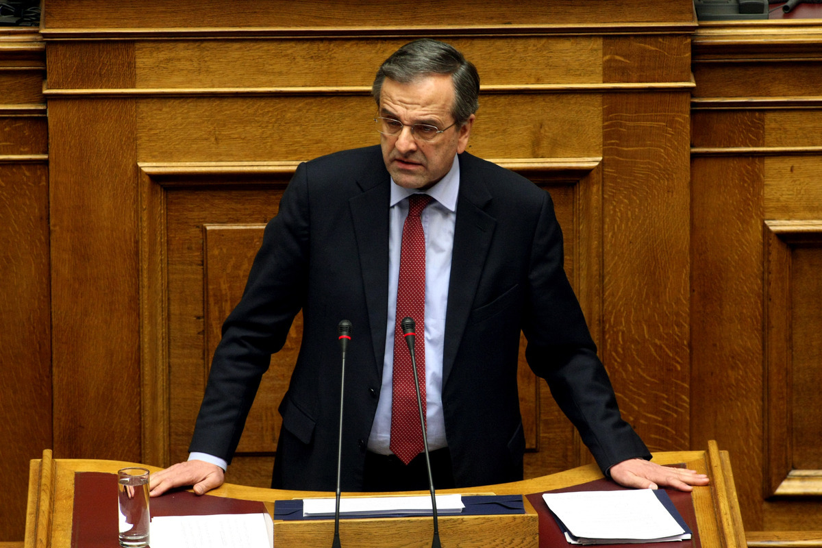 Τηλεφωνικές συνομιλίες Σαμαρά με Θεοδωράκη και Βενιζέλο