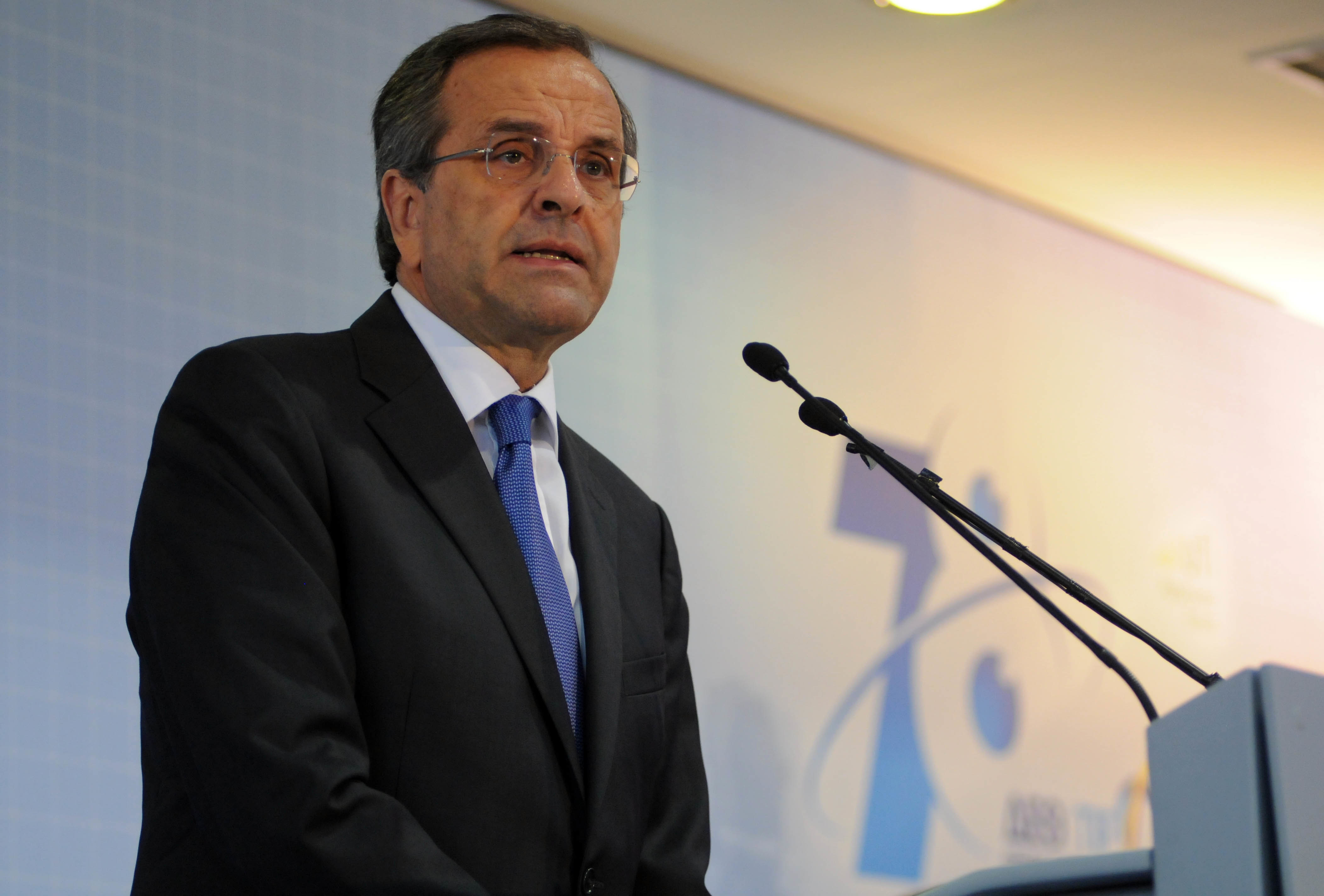Συγχαρητήρια Σαμαρά στον Ιάπωνα πρωθυπουργό για την ανάληψη των Ολυμπιακών Αγώνων