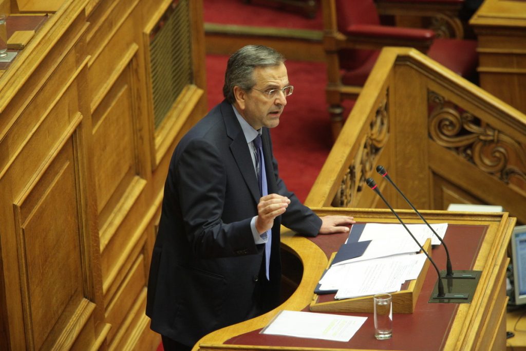 Σαμαράς: Καλώ τον Τσίπρα σε τηλεοπτικό debate με όλους τους πολιτικούς αρχηγούς – Σχέδιο Τσίπρα για επιστροφή στη δραχμή