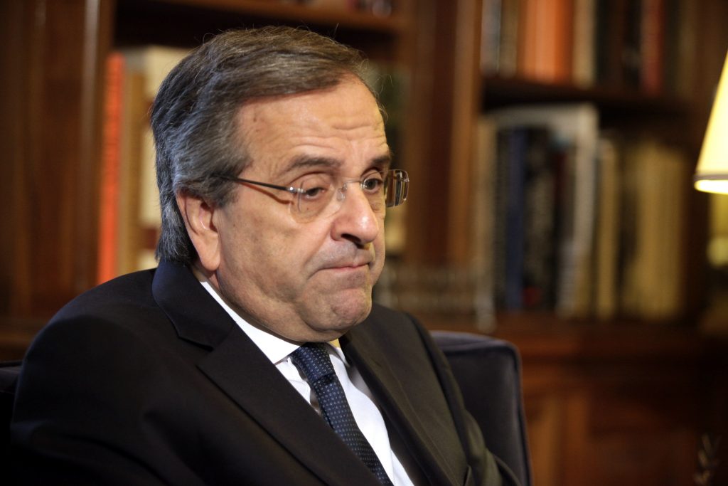 Σίγουρος ο Α. Σαμαράς ότι το κλίμα θα γυρίσει και θα κερδίσει τελικά η Ν.Δ.
