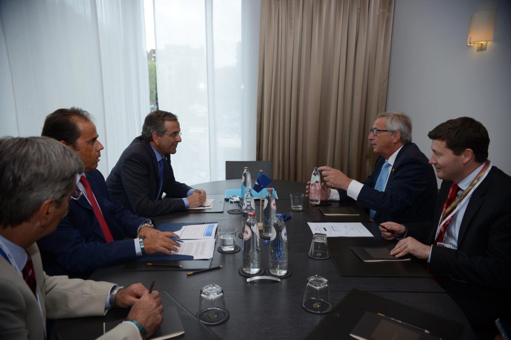 Γεύμα εργασίας Γιούνκερ – Σαμαρά