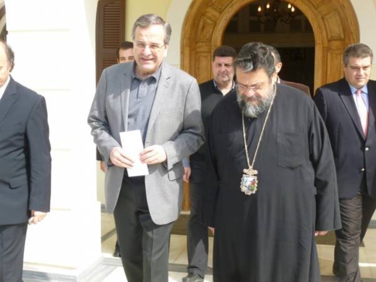 Σαμαράς: «Σήμερα αποκαλύφθηκε το θέατρο της “υπερήφανης” διαπραγμάτευσης» (ΒΙΝΤΕΟ)