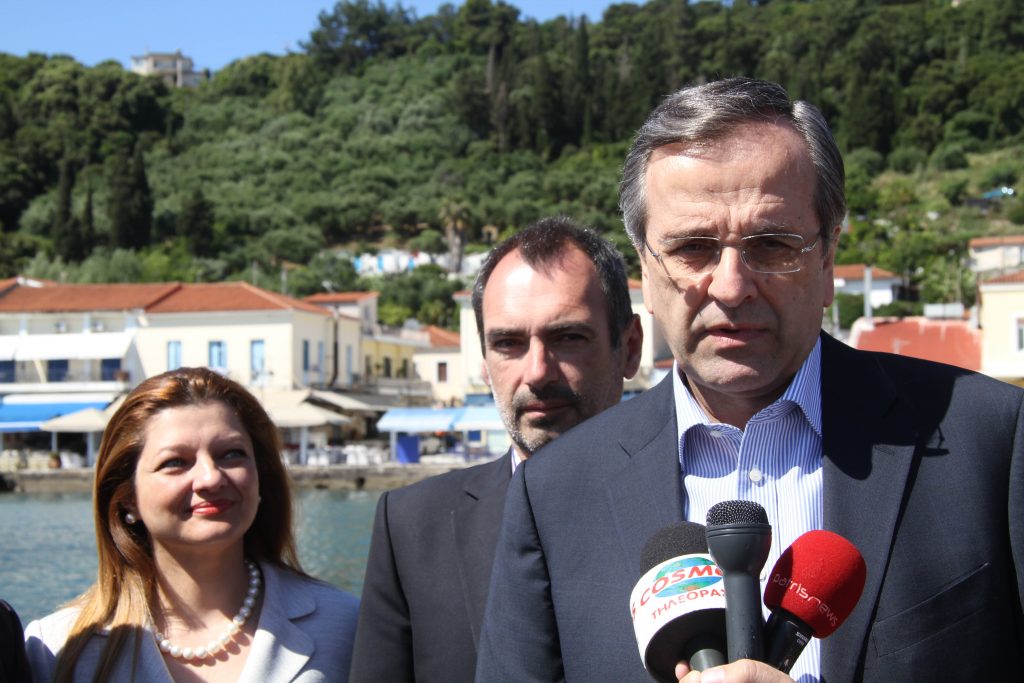 Σαμαράς από Κατάκολο: Υπόσχεση για έργα 12,5 εκατ. ευρώ