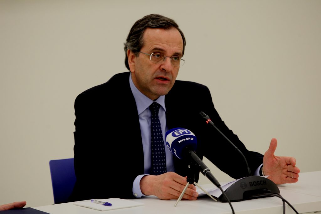 Σαμαράς: Το μνημόνιο είναι παράδειγμα προς αποφυγή