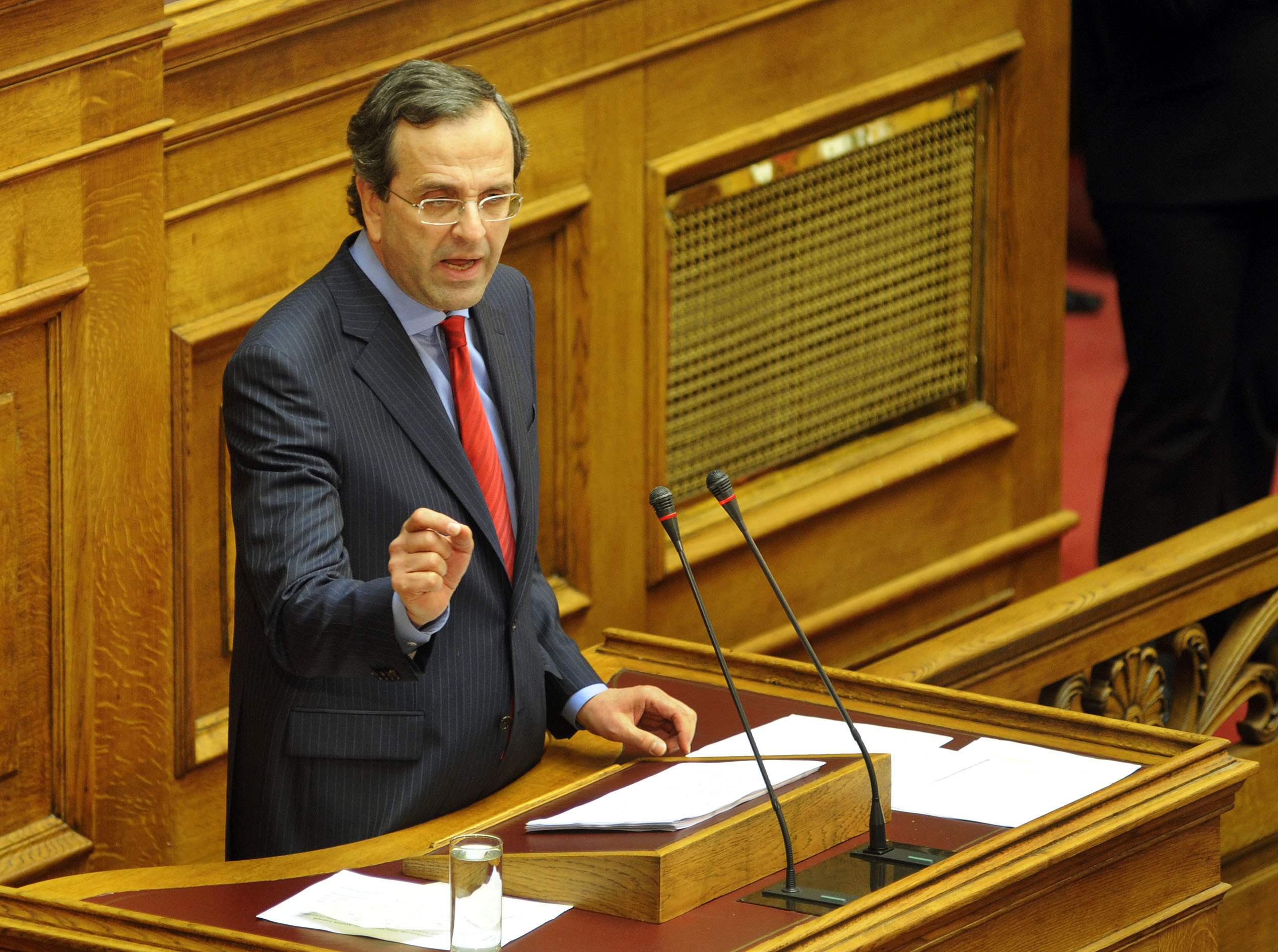 Συνεδριάζει σήμερα η ΚΟ της Ν.Δ. – Τι θα πει στην ομιλία του ο Α. Σαμαράς