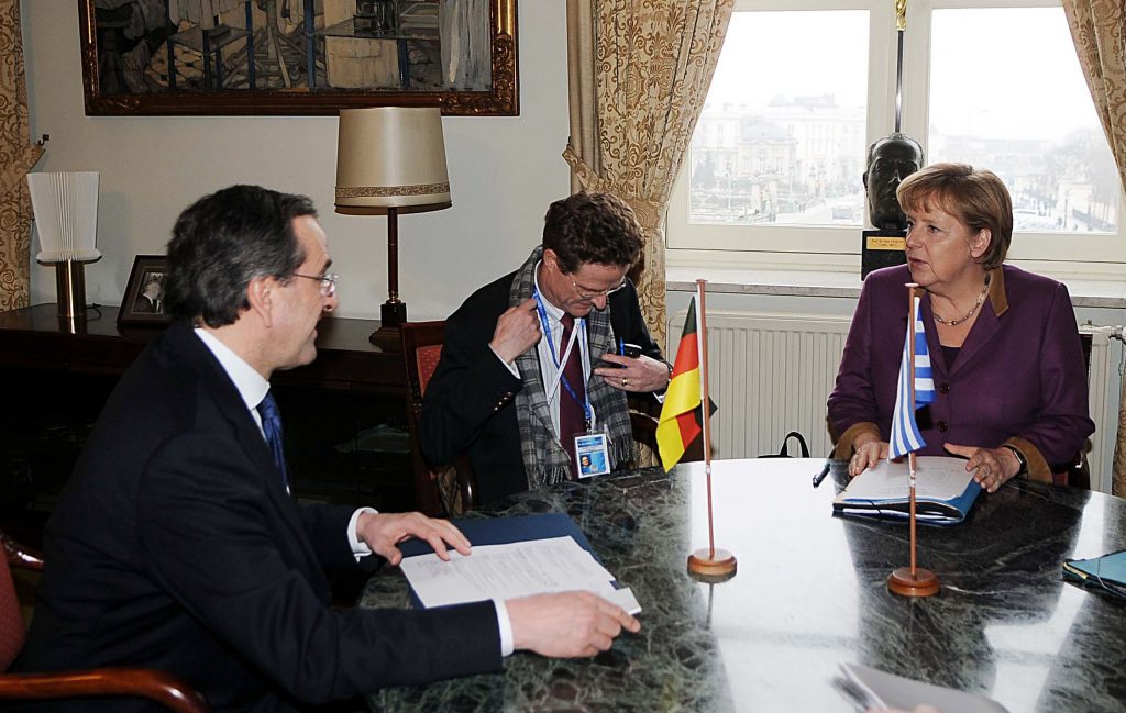 Ιδού η συγχαρητήρια επιστολή της Μέρκελ στον Αντ. Σαμαρά