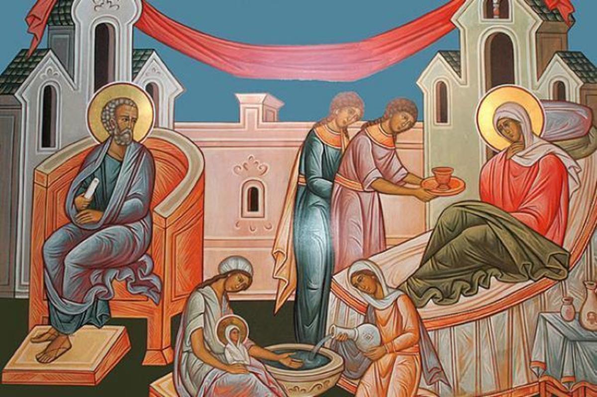 Σαν σήμερα γεννήθηκε η Παναγία