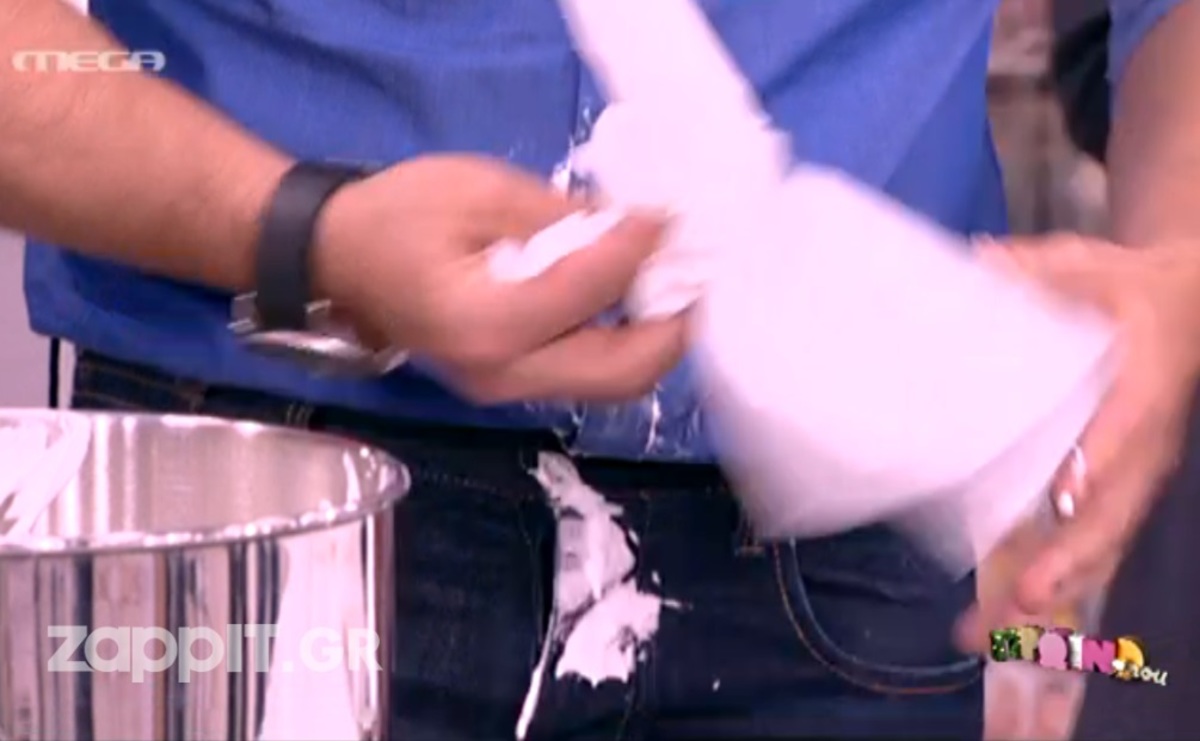 Ποιος καλεσμένος στο Πρωινό mou λερώθηκε με σαντιγί στον καβάλο!