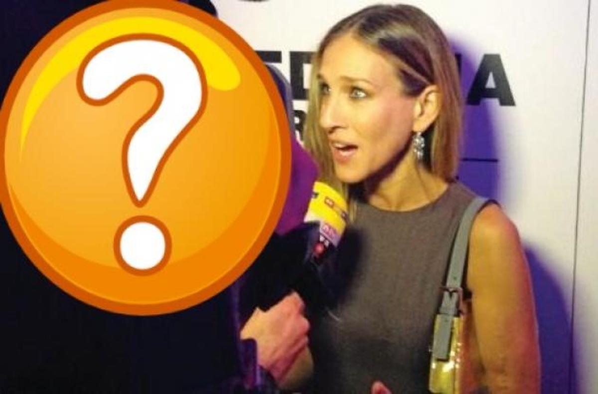 Ποιά Eλληνίδα δημοσιογράφος συνάντησε τη Σάρα Τζέσικα Πάρκερ στην Ιταλία ;