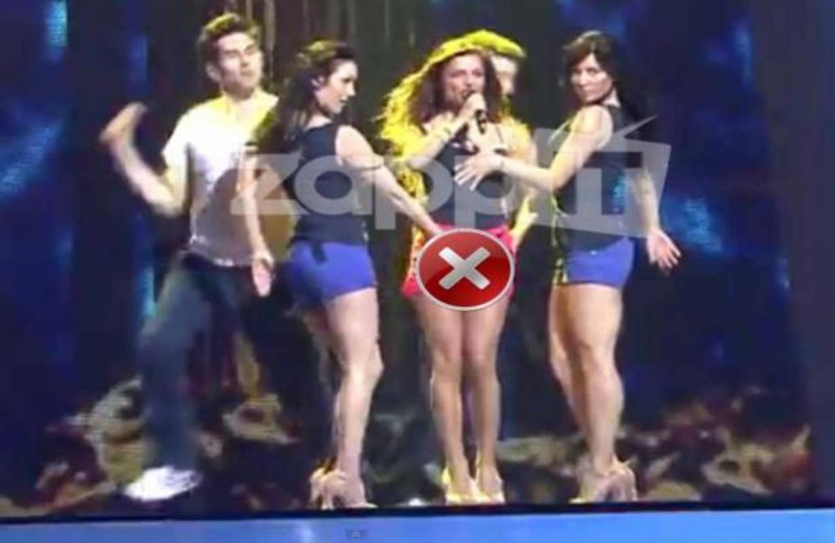 Η προκλητική κίνηση στη 2η πρόβα της Ελευθερίας Ελευθερίου στο Αζερμπαϊτζάν!