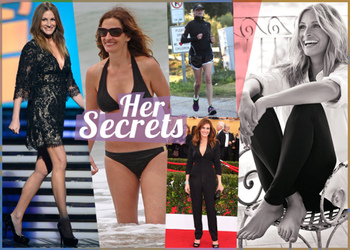 Julia Roberts: Τι δίαιτα και τι γυμναστική κάνει η όμορφη ηθοποιός;