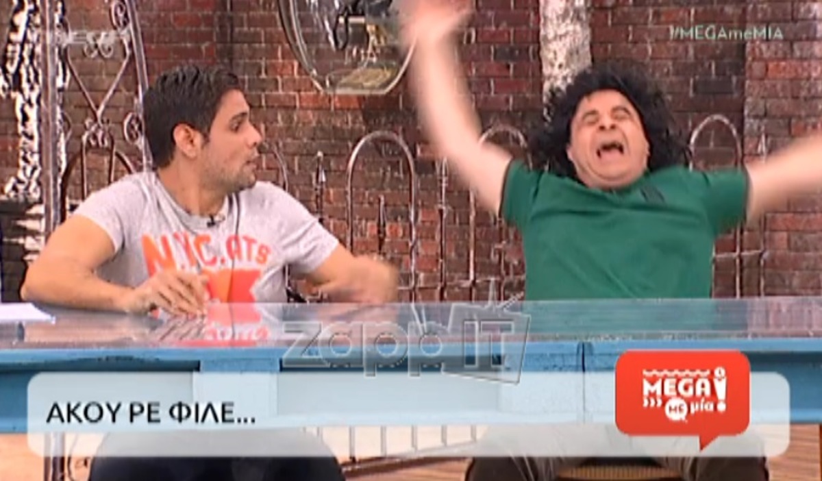 Έπεσε από την καρέκλα ο Σεφερλής! «Βάλε βίντεο! Βάλε βίντεο»!