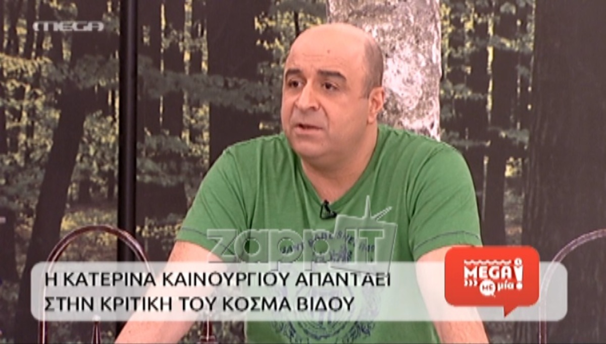 Ο Σεφερλής …άδειασε την Γραμμέλη: «Δηλώνεις τηλεκριτικός και το “γυρίζεις” ένα ωραίο πρωί σε…»