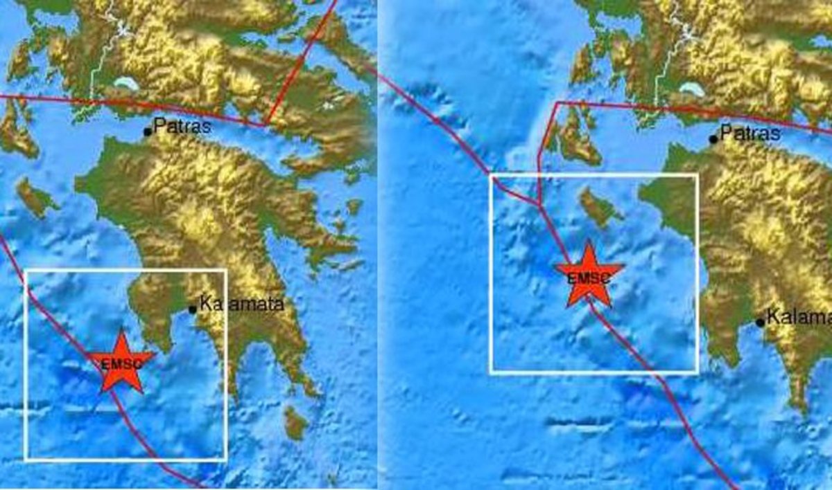 Δύο σεισμοί 4,9 Ρίχτερ σε Ζάκυνθο και Πύλο!