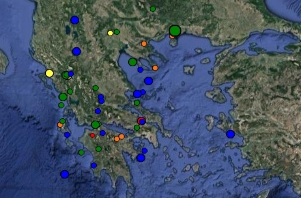 Σεισμός: Δείτε τώρα τι καταγράφουν LIVE οι σεισμογράφοι [εικόνες]