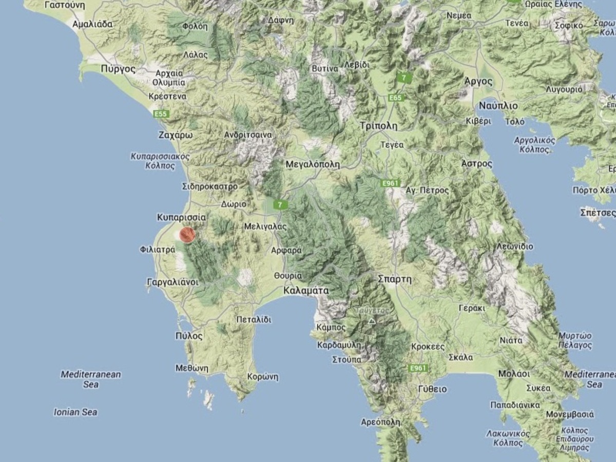 Σεισμός 4,4 Ρίχτερ κοντά στην Πύλο