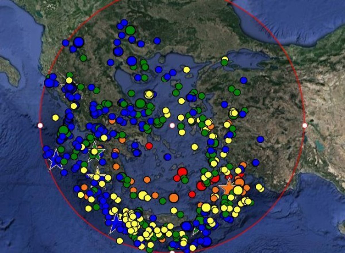 Σεισμός – Δείτε τώρα τι καταγράφουν LIVE οι σεισμογράφοι [εικόνες]