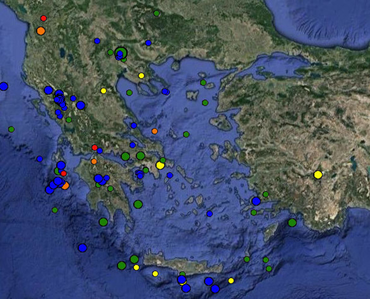 Σεισμός τώρα: Δείτε live τη σεισμική δραστηριότητα