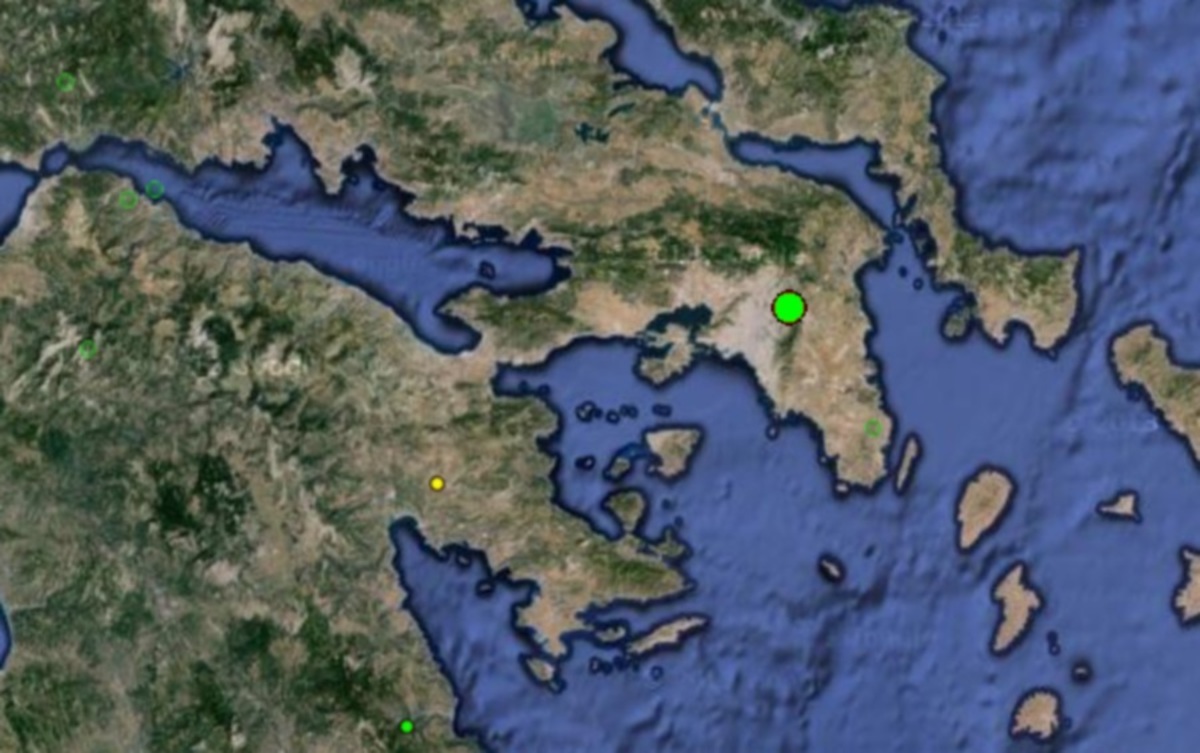 Σεισμός αναστάτωσε την Αττική – Το επίκεντρο στο Μαρούσι