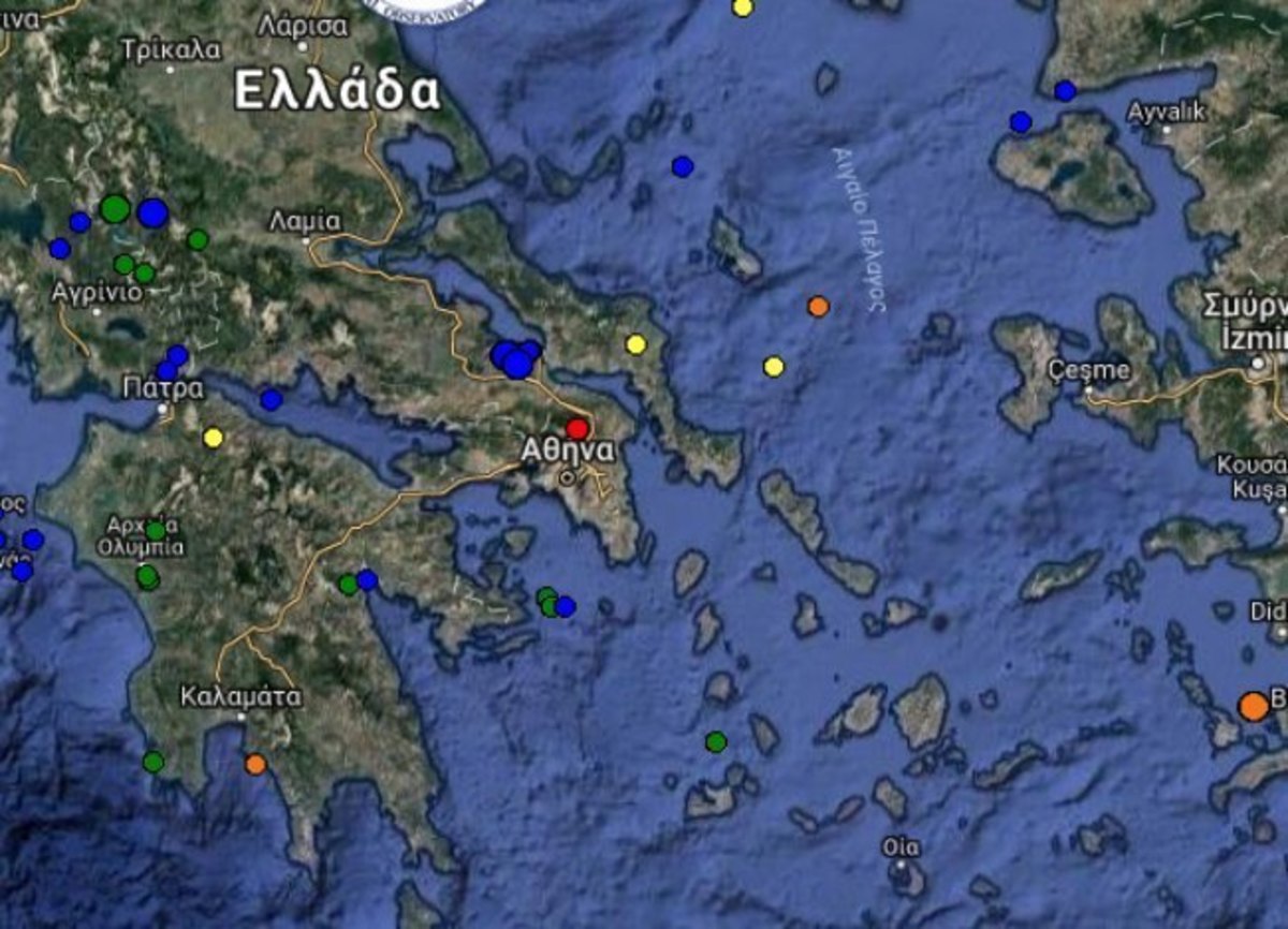 Σεισμός – Δείτε τώρα τι καταγράφουν LIVE οι σεισμογράφοι [εικόνες]