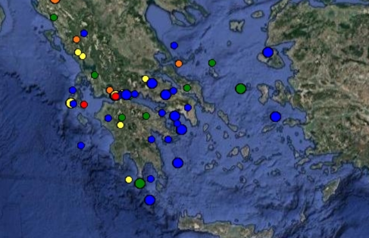Σεισμός ΤΩΡΑ στην Πάτρα: Δείτε τι καταγράφουν LIVE οι σεισμογράφοι [εικόνες]