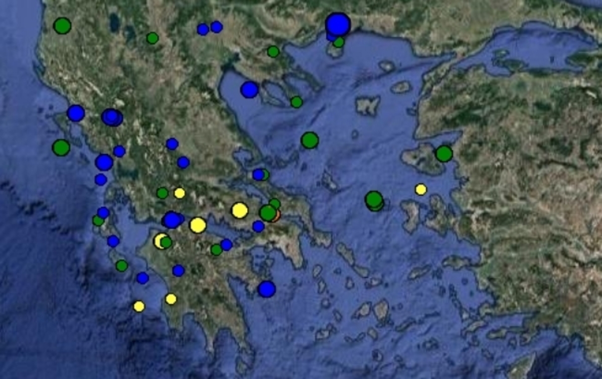 Σεισμός: Δείτε τώρα τι καταγράφουν LIVE οι σεισμογράφοι [εικόνες]