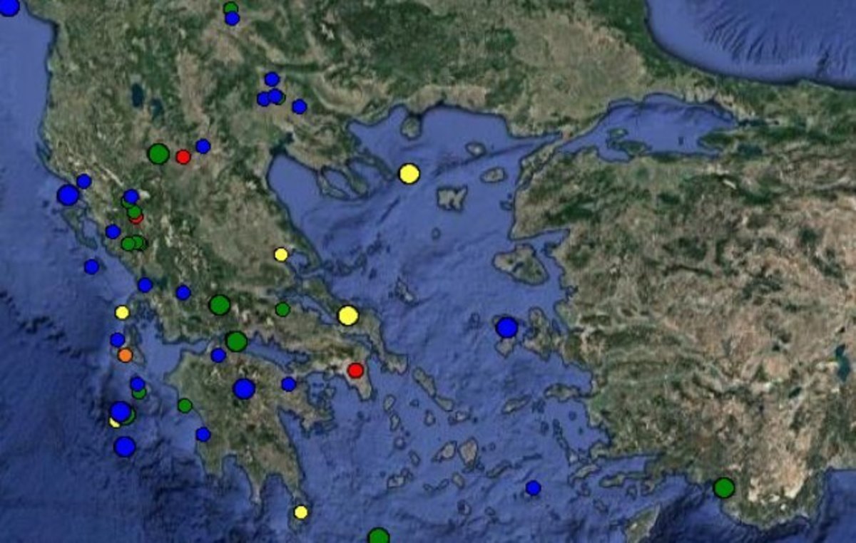 Σεισμός ΤΩΡΑ: Τι καταγράφουν σήμερα οι σεισμογράφοι και που έγινε [pics]