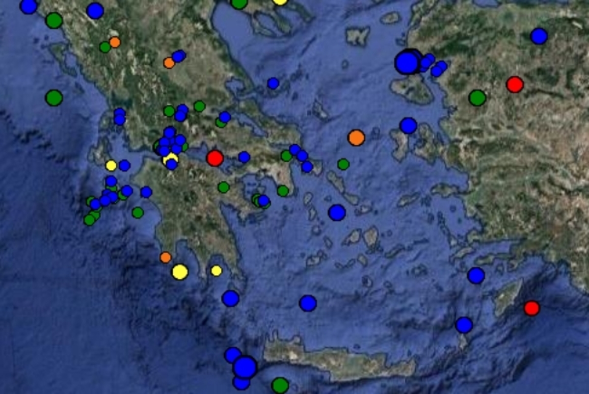 Σεισμός στη Ρόδο: Δείτε ΤΩΡΑ τι καταγράφουν LIVE οι σεισμογράφοι [εικόνες]