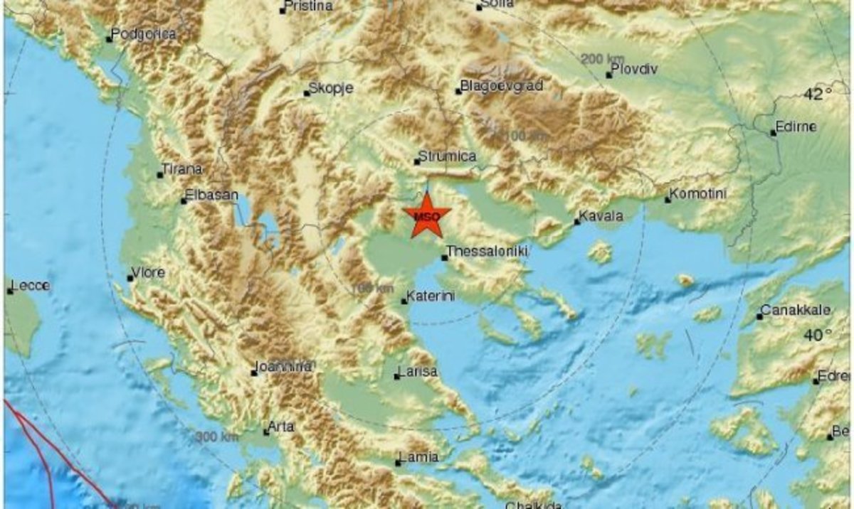 Σεισμός ΤΩΡΑ στο Κιλκίς, “κουνήθηκε” η Θεσσαλονίκη
