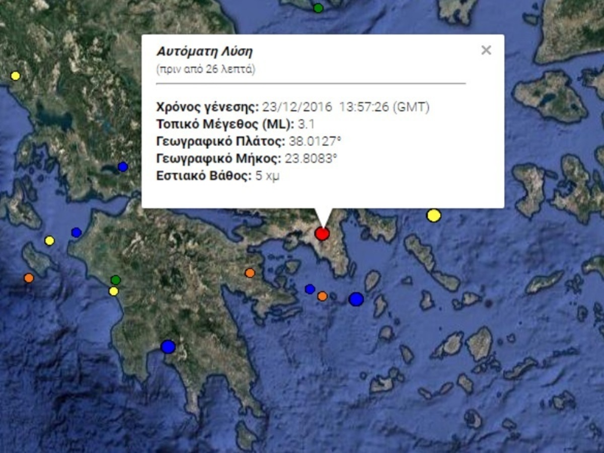 Φωτό από: Γεωδυναμικό Ινστιτούτο