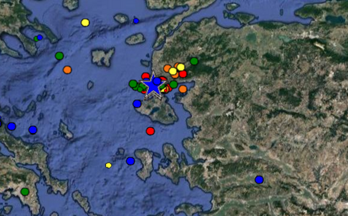 Νέος σεισμός στη Μυτιλήνη – Σείεται η γη – Επιφυλακτικοί οι σεισμολόγοι!