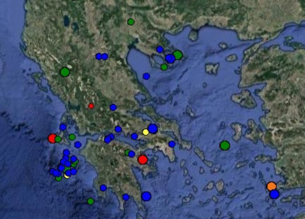 Σεισμός – Δείτε τώρα τι καταγράφουν LIVE οι σεισμογράφοι [pics]
