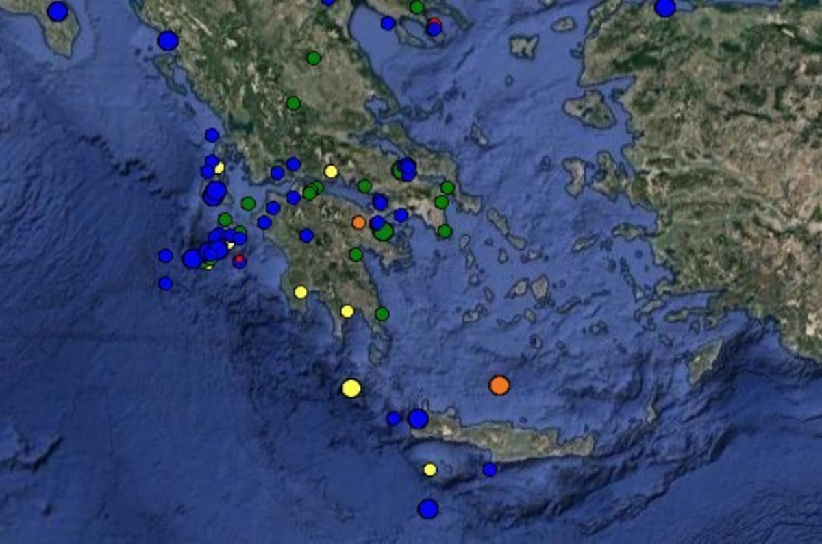 Σεισμός – LIVE τι καταγράφουν τώρα οι σεισμογράφοι [pics]