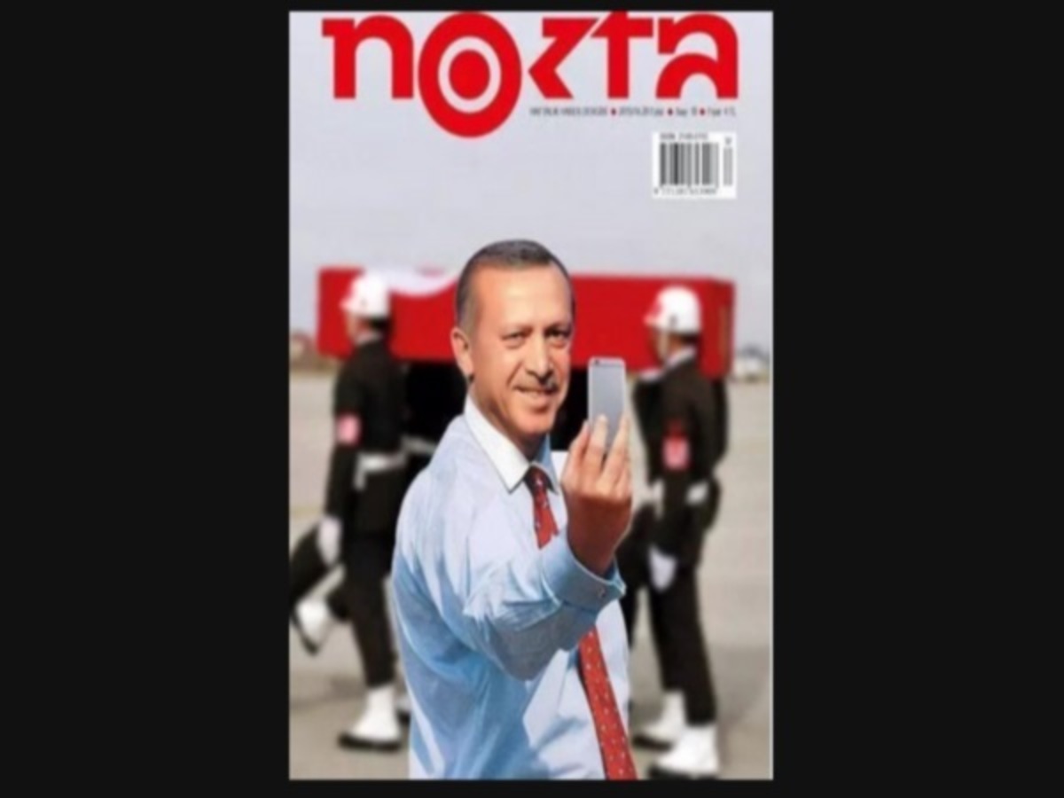 Έφοδος της αστυνομίας σε περιοδικό για το εξώφυλλο με τον Ερντογάν