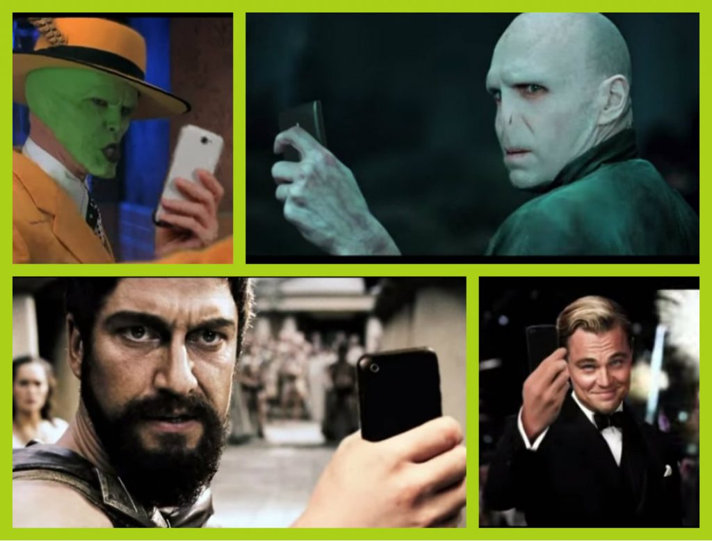 Χολιγουντιανές selfies την πιο κρίσιμη στιγμή!