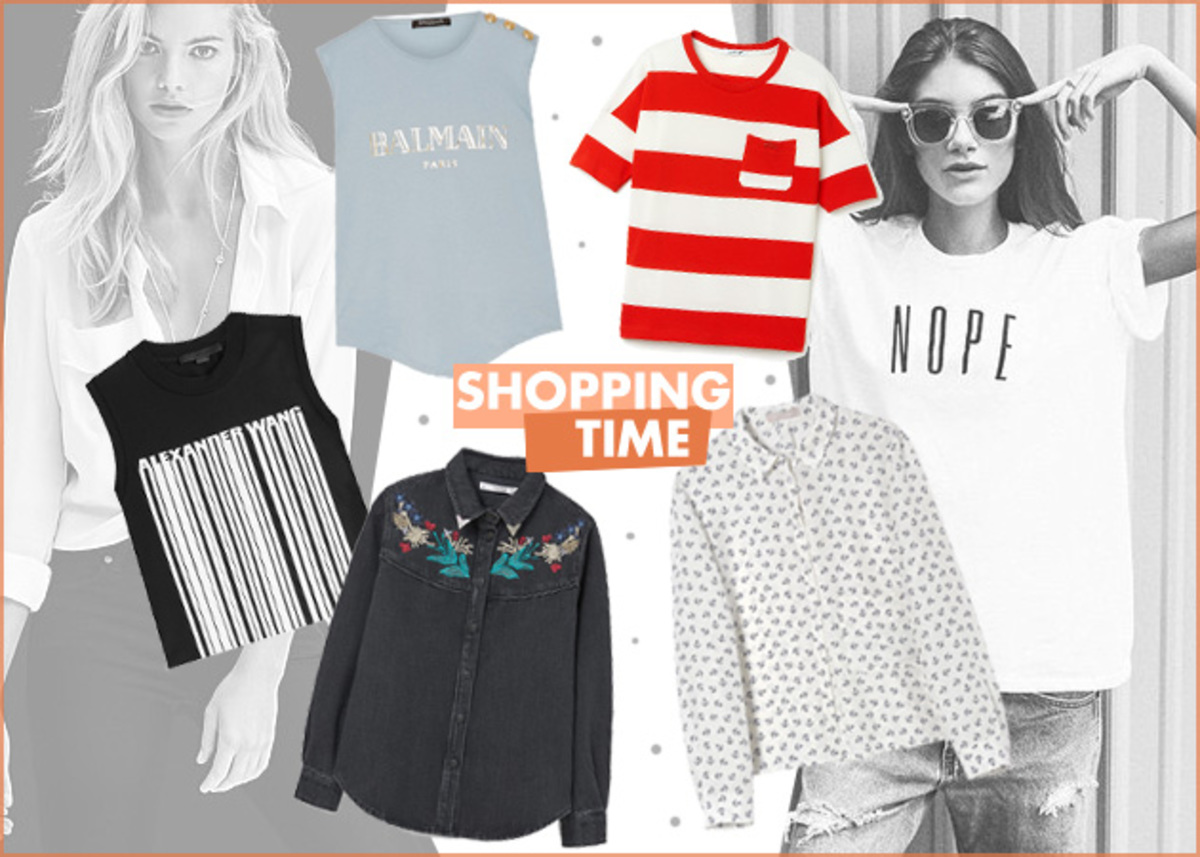 T-shirt, πουκάμισο, μαρινιέρα: 3 must-have κομμάτια της άνοιξης και πώς να τα φορέσεις!