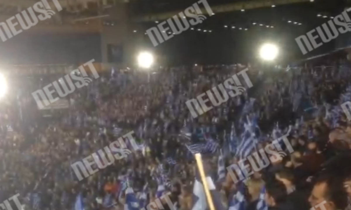 Κεντρική προεκλογική συγκέντρωση ΝΔ