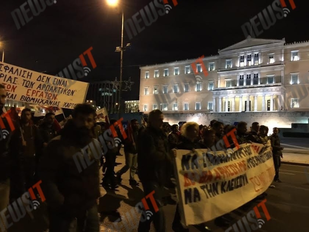 Βουλή: Μέσα… Ασφαλιστικό, έξω οργή!