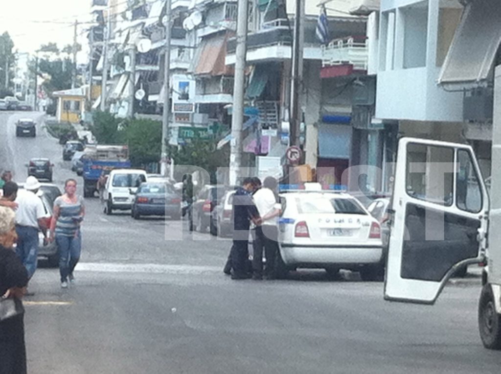 Η στιγμή της σύλληψης ΦΩΤΟ NEWSIT