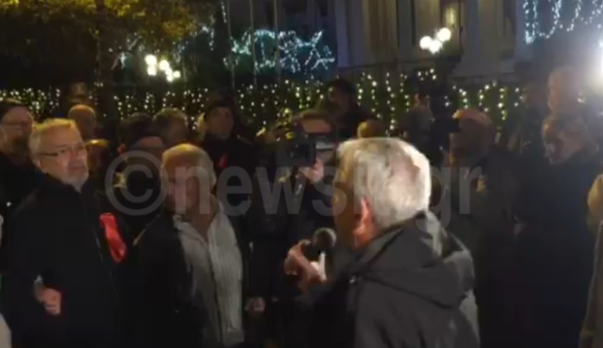 Συνταξιούχοι στο Μαξίμου