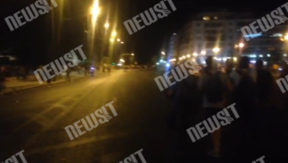 Ένταση στο Σύνταγμα