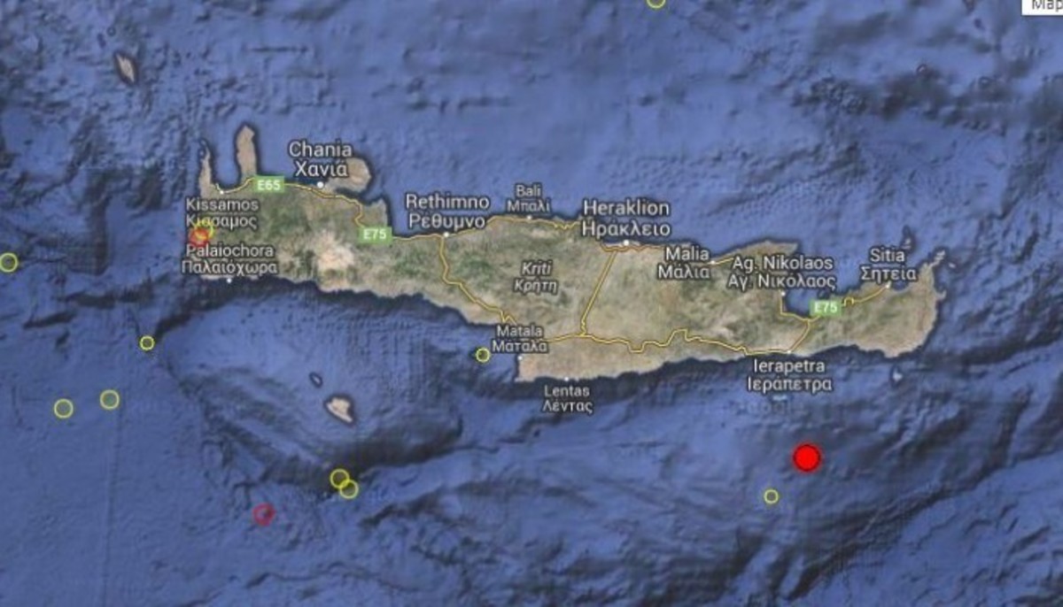 Ισχυρός σεισμός “ταρακούνησε” την Κρήτη